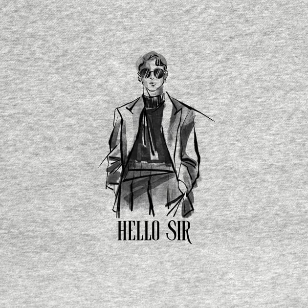 EPIC GYM - Hello Sir Chill design by Colourful Joy